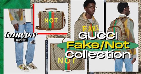 Gucci faux not collection